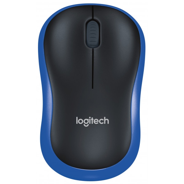Миша бездротова Logitech M185 WL Blue 910-002239