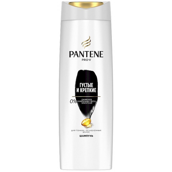 Шампунь жіночий Pantene Густі та міцні 400мл