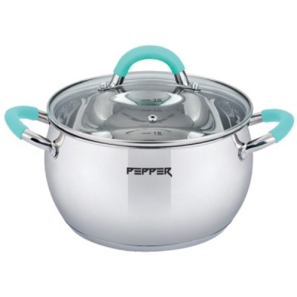 Каструля Pepper Apple Mint 20x11,5 см. 4,0 л (PR-1110-20)