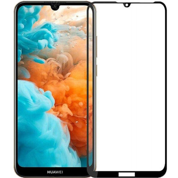 Захисне скло для смартфону PowerPlant Full Screen for Huawei Y6p Black (GL609482)