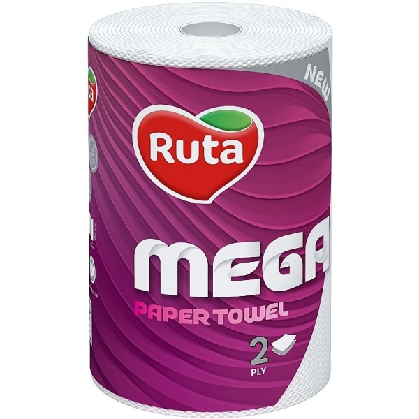 Рушники паперові Ruta Mega 1  шт. (4820202893653)