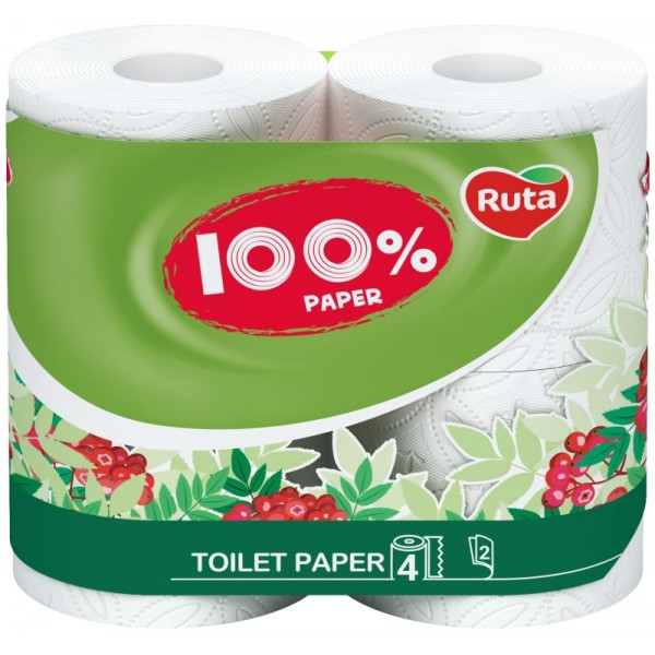 Туалетний папір Ruta Paper Classic 4 рулона (4820023743991)