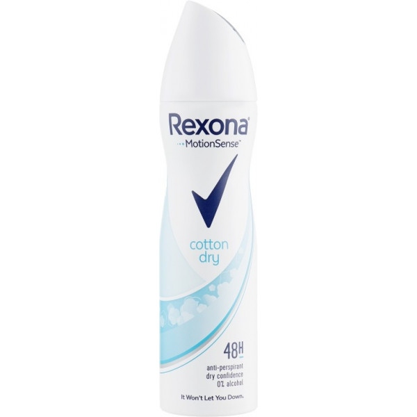 Дезодорант аерозольний Rexona Антиперсп Легкость хлопка 150мл