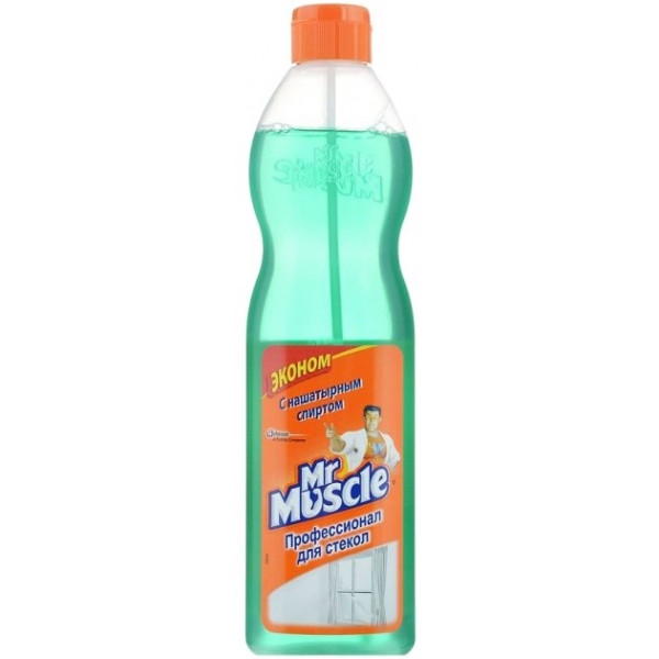 Засіб для чищення скла SC Johnson Mr. Muscle Эконом 500 мл Зеленый (4823002000283)