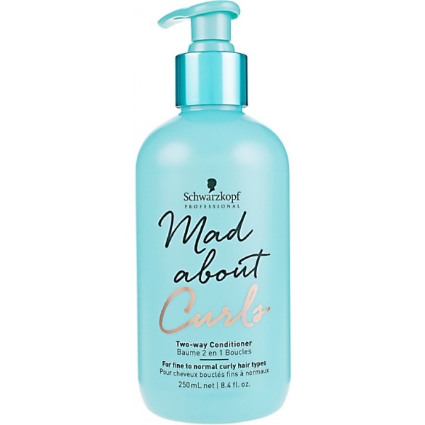 Бальзам для волосся Schwarzkopf Prof. Mad About Curls Two-way 250 мл для тонкого нормального і курчавого волосся (4045787394894)