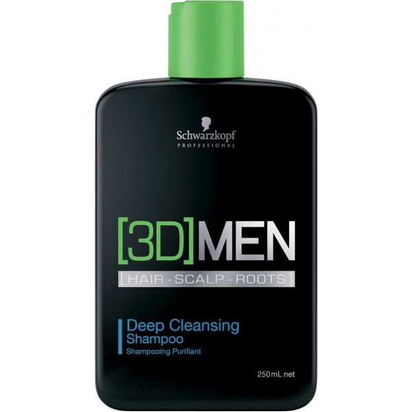 Шампунь чоловічий Schwarzkopf Prof. 3D Men 250 мл (4045787264463)