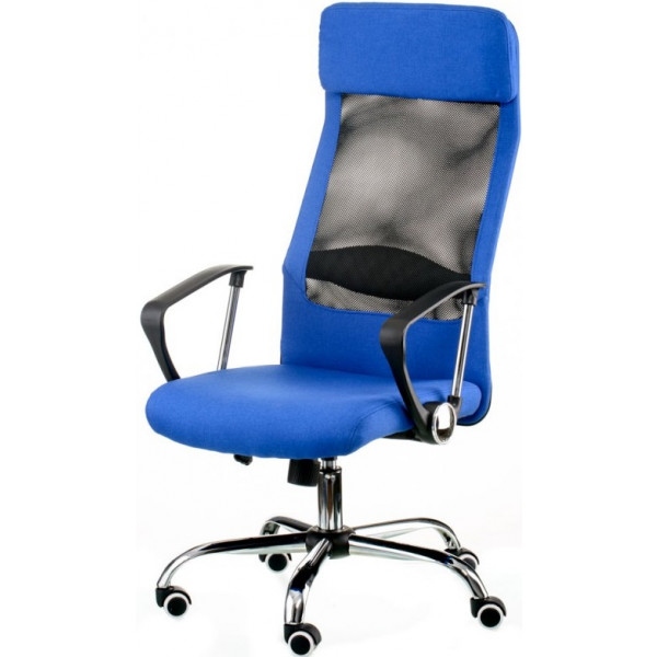 Крісло офісне Special4You Silba Blue (E5838)