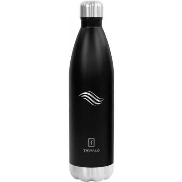 Термопляшка Tavialo 1000 мл Black (191010101)