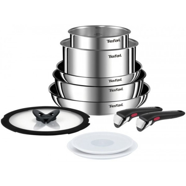 Набір посуду зі знімною ручкою Tefal L897SA74 Ingenio Emotion 10 пр