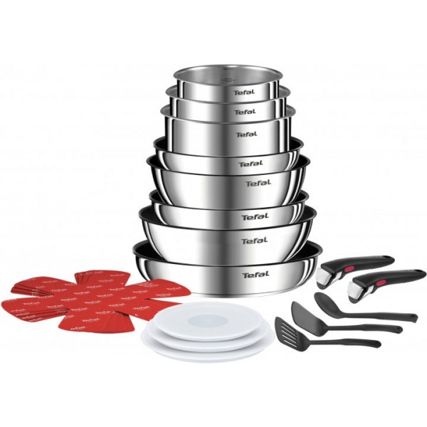 Набір посуду зі знімною ручкою Tefal L897SK04 Emotion ON 20 пр