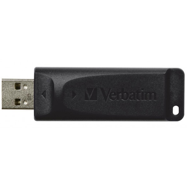 Флеш USB Verbatim Slider 64GB USB 2.0 Black (98698)