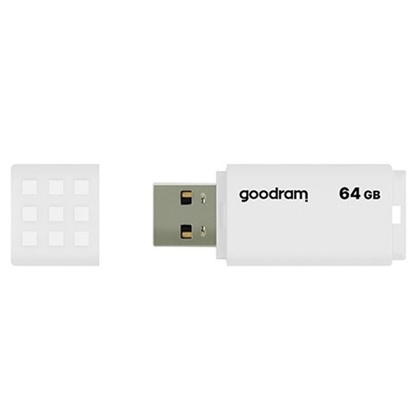 Флеш USB Goodram UME2 64GB USB 2.0 White (UME2-0640W0R11)