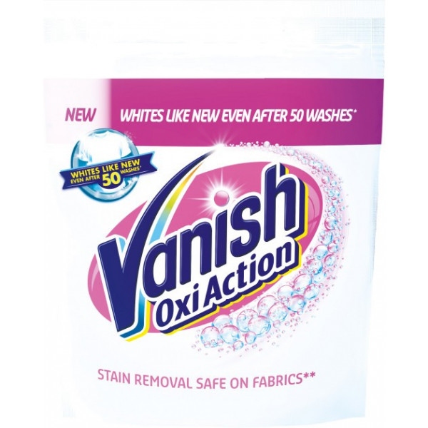 Засіб для видалення плям Vanish Oxi Action WHITE 300г