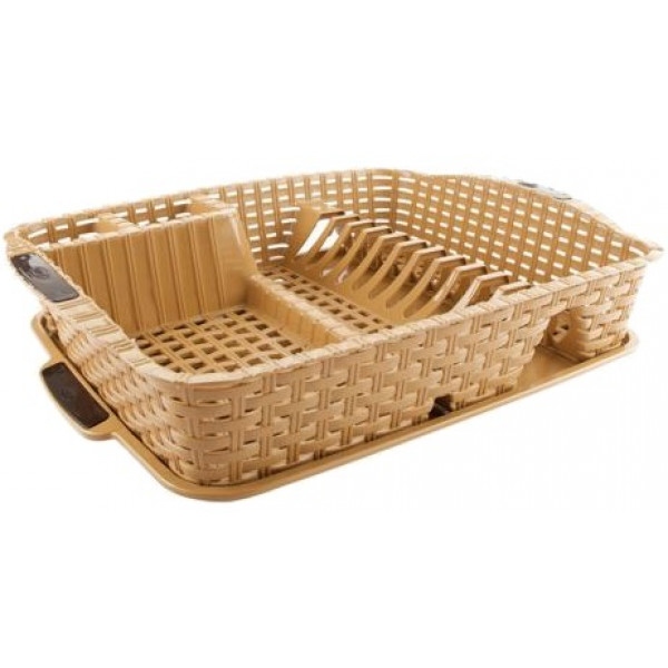 Сушка для посуду VIOLET HOUSE 0757 Роттанг Cappuchino 48x37.5x9 см
