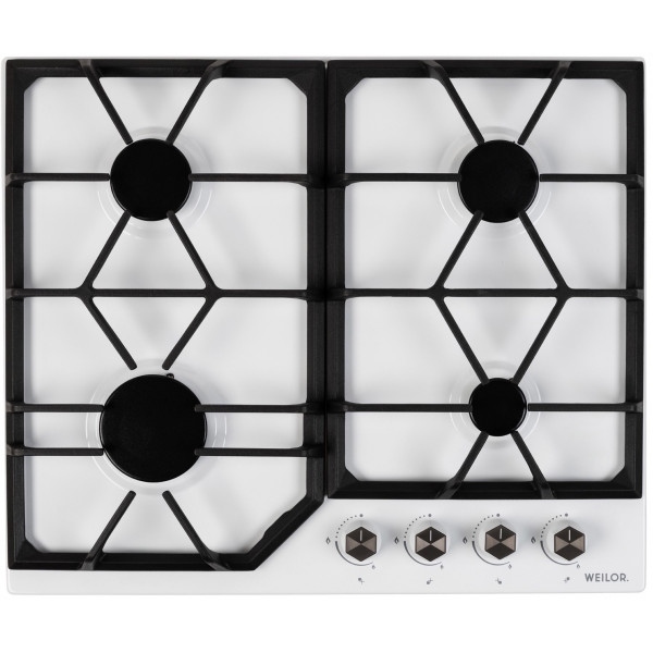 Варильна поверхня газова Weilor GM 604 WH