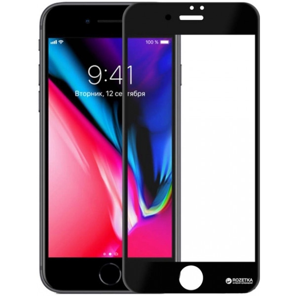 Захисне скло для смартфону Armorstandart 3D Soft Edge for Apple iPhone 8 Plus Black (ARM49733-GSE-BK)