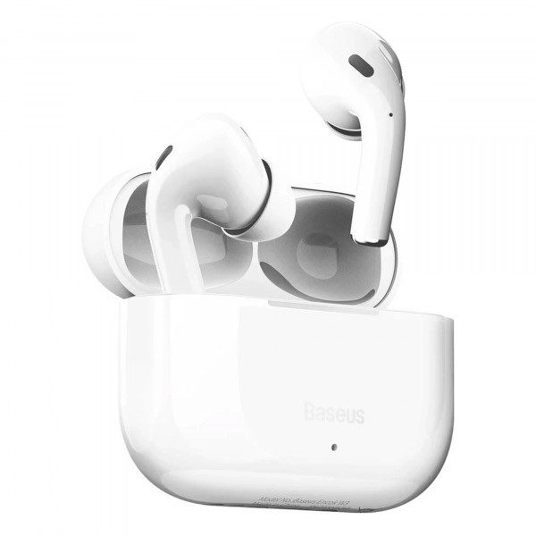 Навушники вкладиші бездротові TWS Baseus Encok W3 White (NGW3-02)