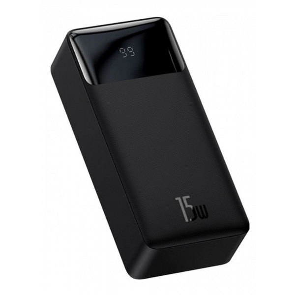 Батарея мобільна Baseus Bipow Digital Display 30000mAh 15W Black (PPBD050201)