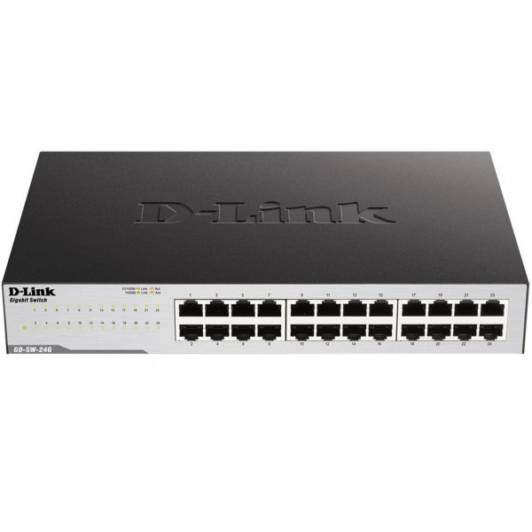 Коммутатор локальної мережі (Switch) D-Link GO-SW-24G/E