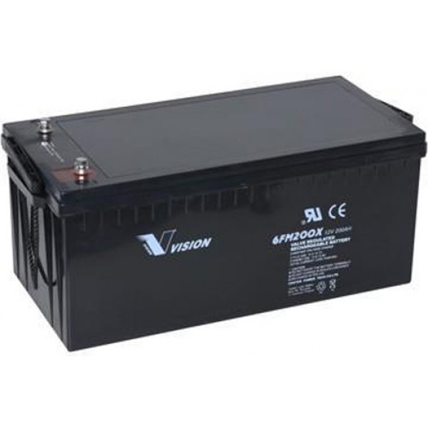 Акумулятор для ДБЖ Vision FM 12V 200Ah 6FM200E (6FM200E-X)