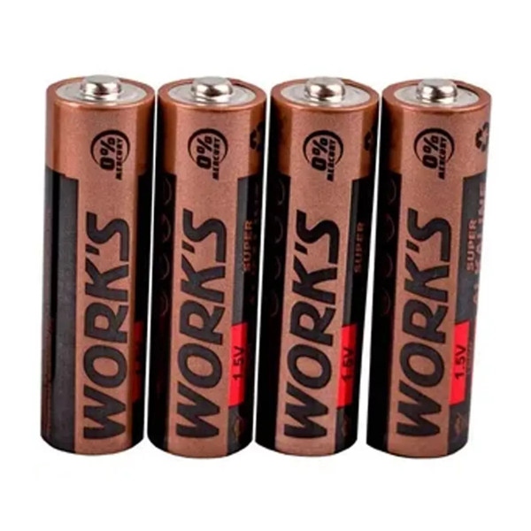 Батарейка тип AAA Works Alkaline LR03W-4S/AAA/4 шт.