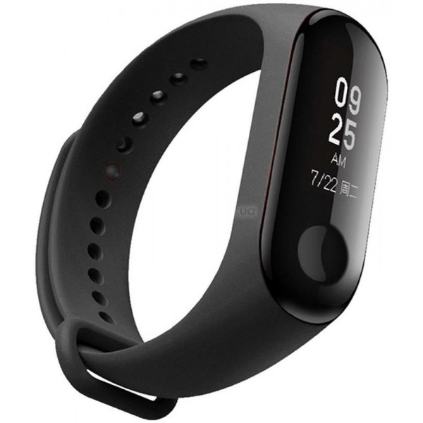 Ремінець для фітнес-браслету Armorstandart Xiaomi Mi Band 4/3 Black (ARM51827)