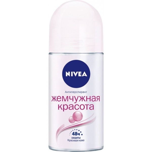 Дезодорант кульковий NIVEA Pearl & Beauty Краса перлів 50мл