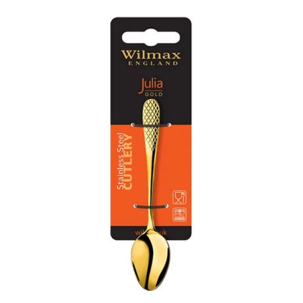 Набір кавових ложок Wilmax Julia Vysotskaya Gold 2 шт. (WL-999235 / 2B)