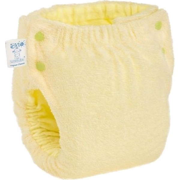 Підгузок багаторазовий ЭКО ПУПС Easy Size Classic 7-13(72-80), с вкладышем Abso Maxi (Желтый) (ТПК1ВК4-3ж)