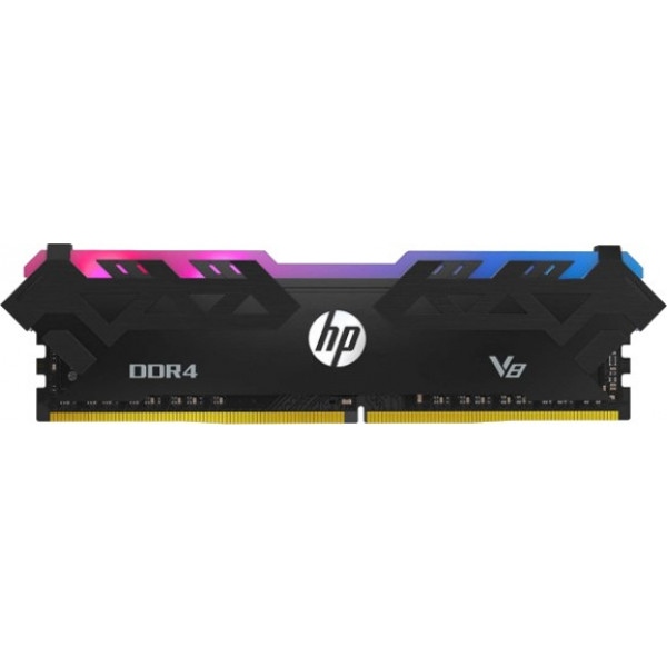 Память DDR HP DDR4 16Gb 3600MHz HP V8 RGB, Retail (7EH93AA)