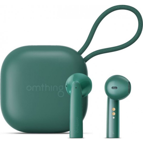 Навушники вкладиші бездротові TWS Omthing Airfree Pods (EO005 Green)