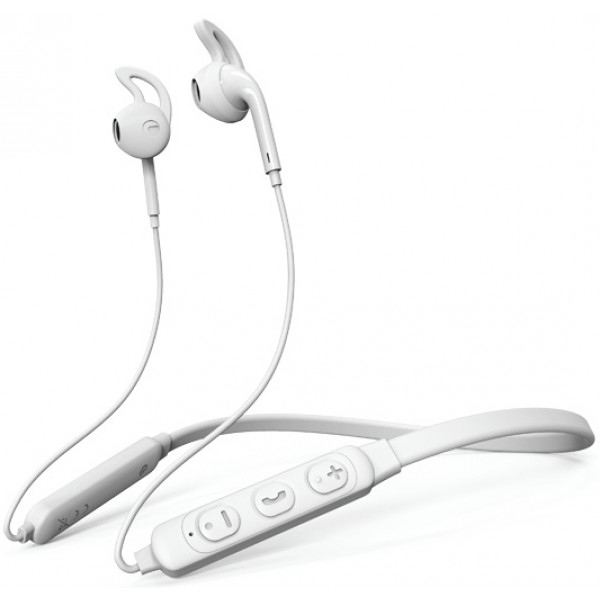 Навушники вкладиші бездротові Proda Jazz Neckband Sports PD-BN700 White (PD-BN700-WH)
