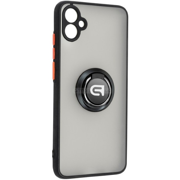 Чохол для смартфону Armorstandart Frosted Matte Ring for Samsung A04e (A042) Black (ARM68346)