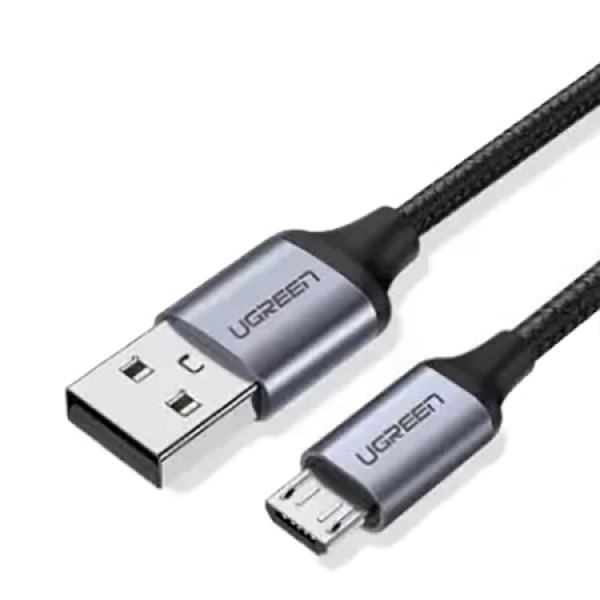 Кабель UGREEN US290 USB 2.0 to Micro 0.25m Black (60144)