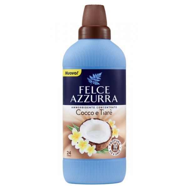 Ополіскувач для білизни FELCE AZZURRA Концентр.смягчитель Paglieri Cocco e tiare 600мл (24 прання)