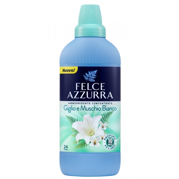 Ополіскувач для білизни FELCE AZZURRA Концентр.смягчитель Paglieri Giglio & Muschio bianco 600мл