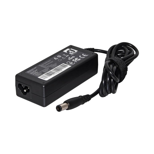 Зарядний пристрій для ноутбука 1stCharger Dell 65W 19.5V 3.34A 7.4x5.0 силовий кабель (AC1STDE65WB)