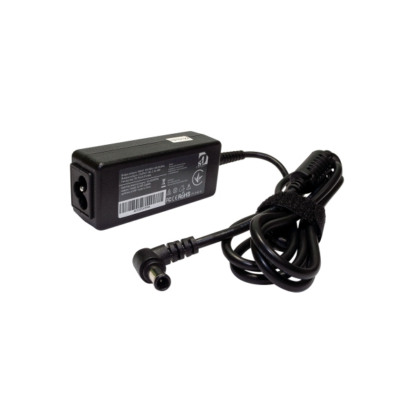 Зарядний пристрій для ноутбука 1stCharger LG 40W 19V2.1A 6.5x4.4 силовий кабель (AC1STLG40WA)