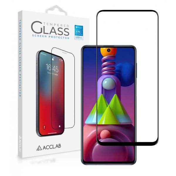 Захисне скло для смартфону ACCLAB Full Glue for Samsung M51 (1283126517693)