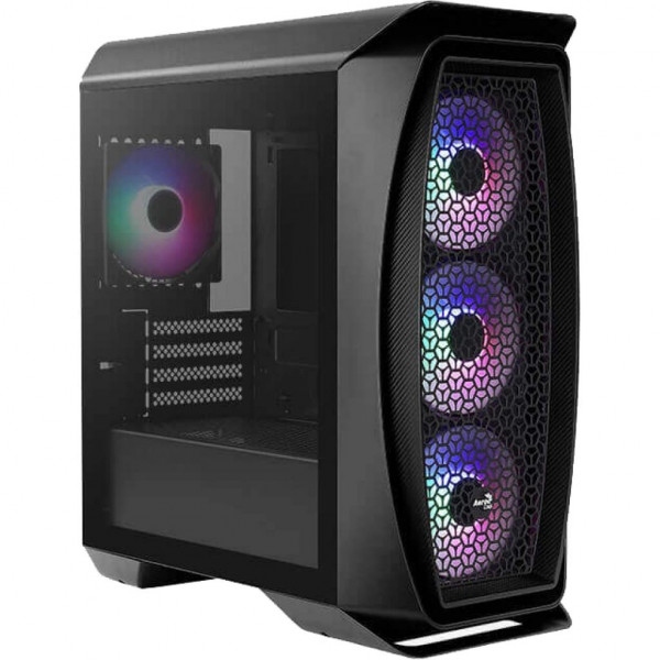 Корпус AEROCOOL Aero One Mini Frost (Mini Frost-G-BK-v1) Black без БП
