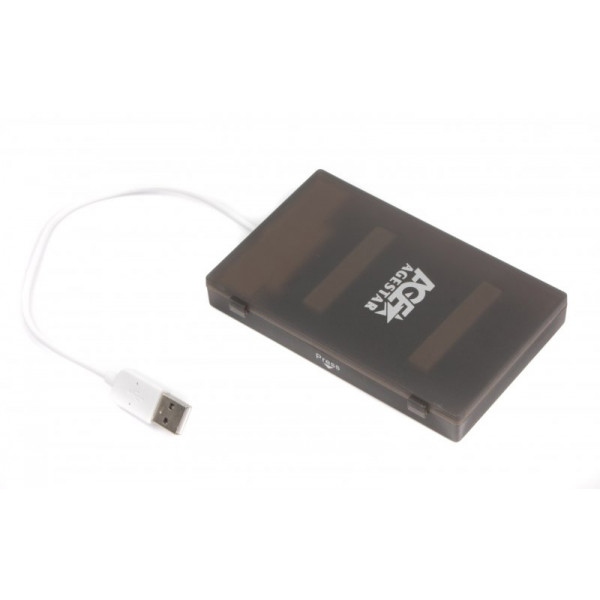 Зовнішній карман AgeStar 2.5'' USB 2.0 Black (SUBCP1)