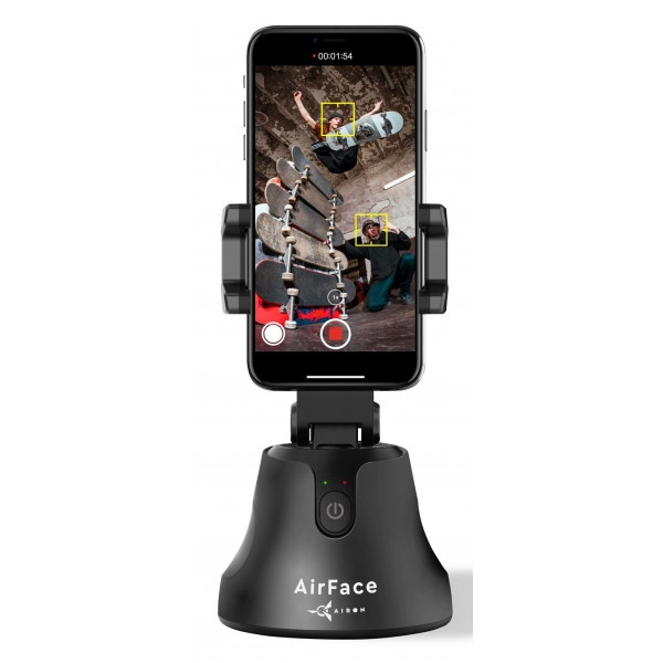 Тримач для мобільного пристрою AIRON 360° AirFace Black