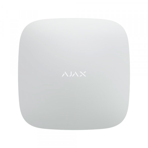 Бездротова станція керування приладами Ajax Hub 2 White (GSM+Ethernet) (000015024)