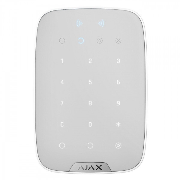 Пульт для управління приладами Ajax Keypad Plus White (000023070)
