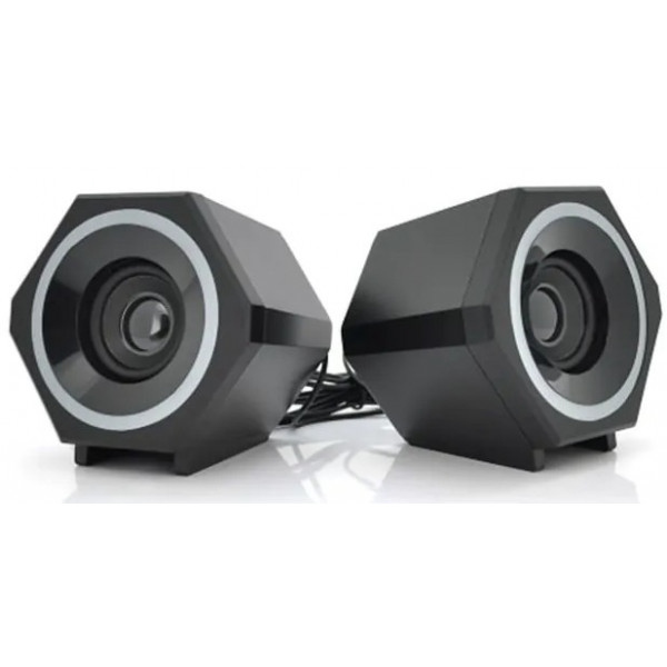 Комп'ютерна акустика звичайна 2.0 Kisonli L-6060/23426 Black