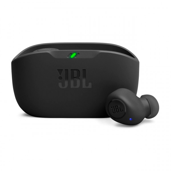 Навушники вкладиші бездротові TWS JBL Wave Buds Black (JBLWBUDSBLK)