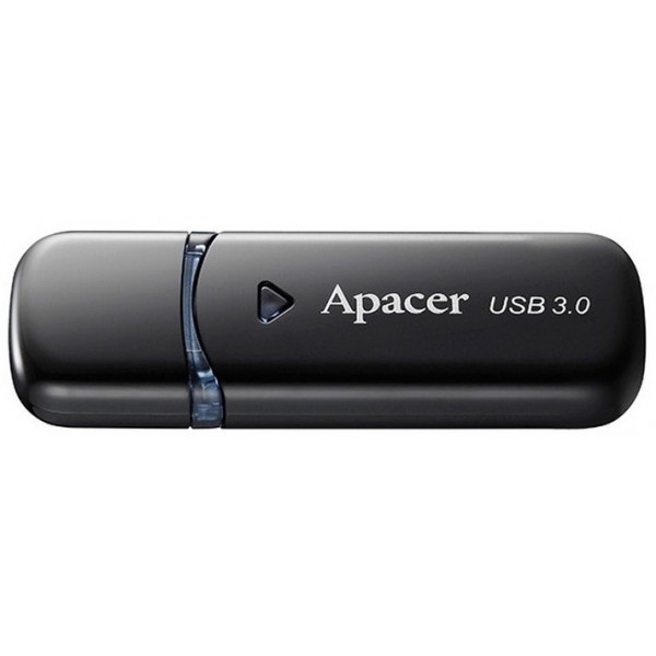 Флеш USB Apacer AH355 64GB USB 3.0 Black (AP64GAH355B-1)