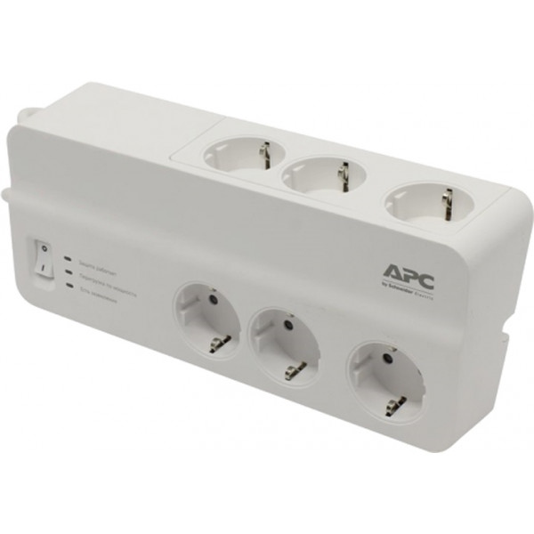 Мережевий фільтр APC Essential SurgeArrest 6 розеток (PM6-RS)