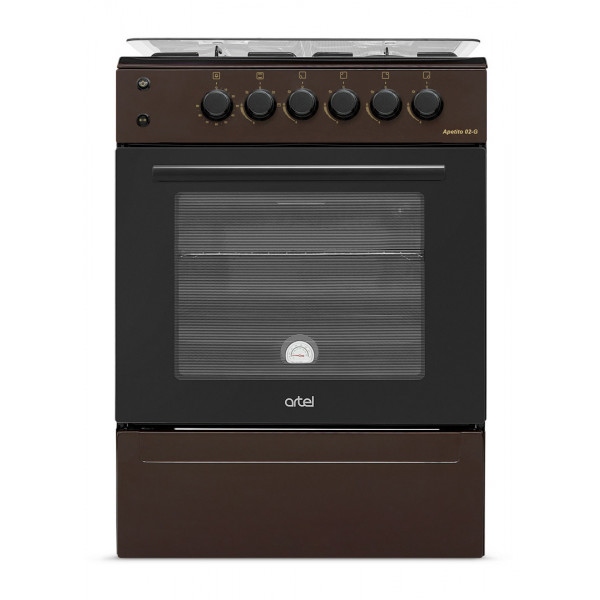 Плита газова ARTEL Apetito 02-G Brown
