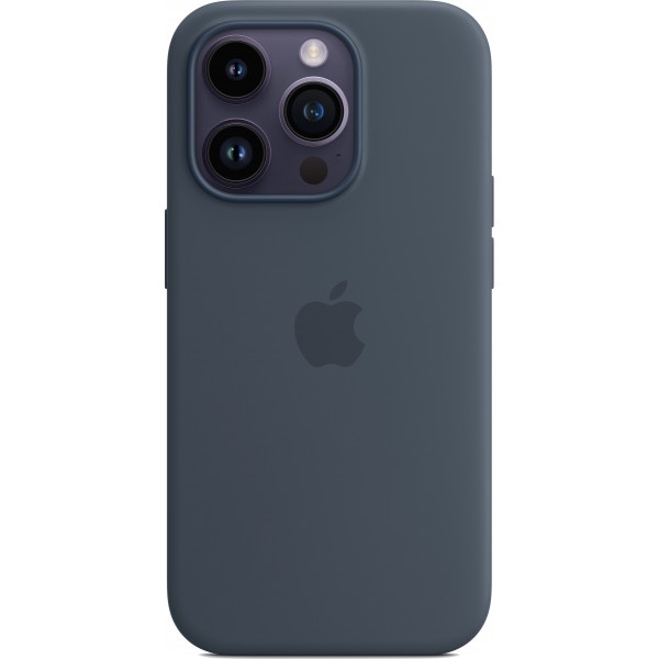 Чохол для смартфону Apple iPhone 14 Pro Silicone Case with MagSafe - Storm Blue (MPTF3)